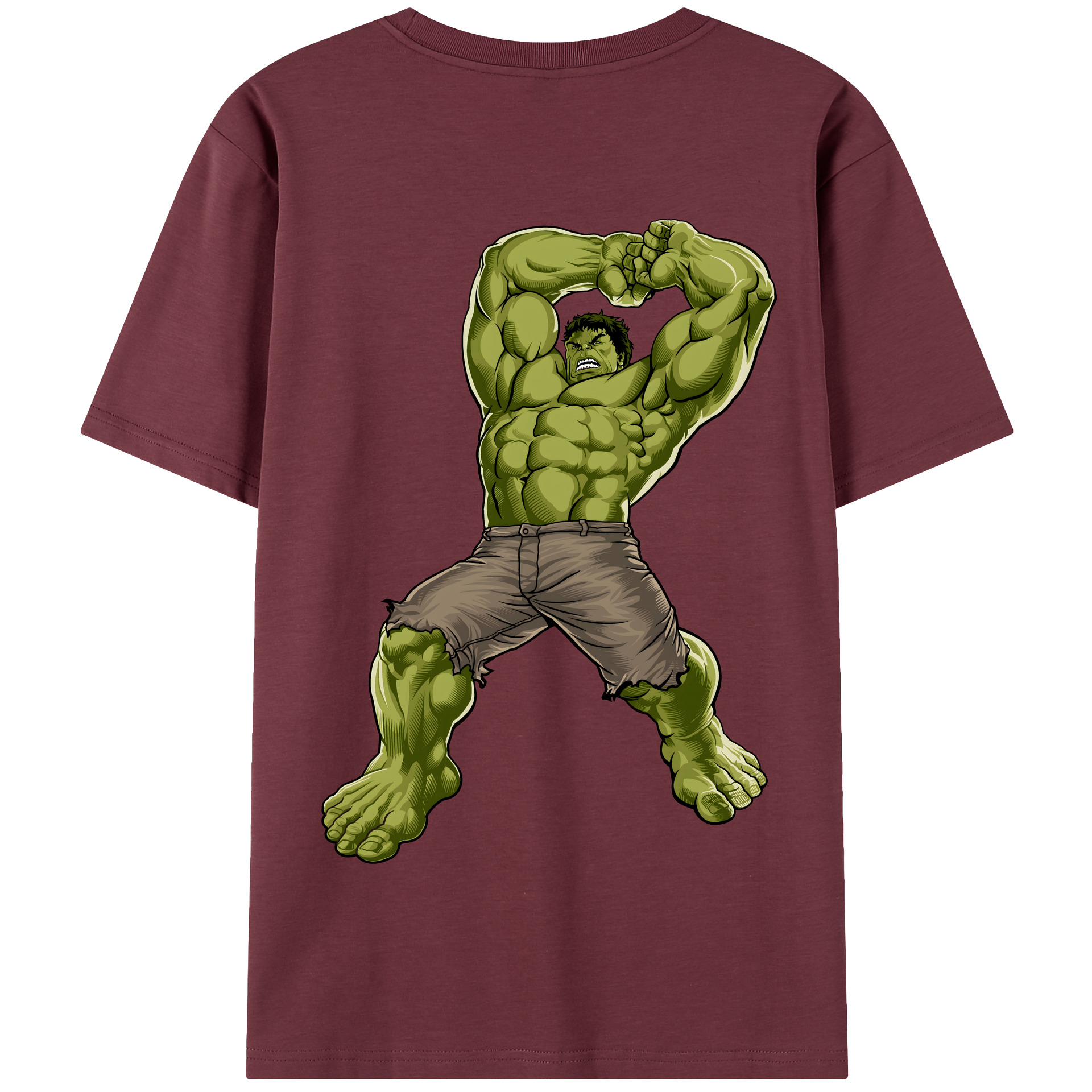 （画像用） アベンジャーズ The Avengers 綿100％半袖Tシャツ（背面プリント）